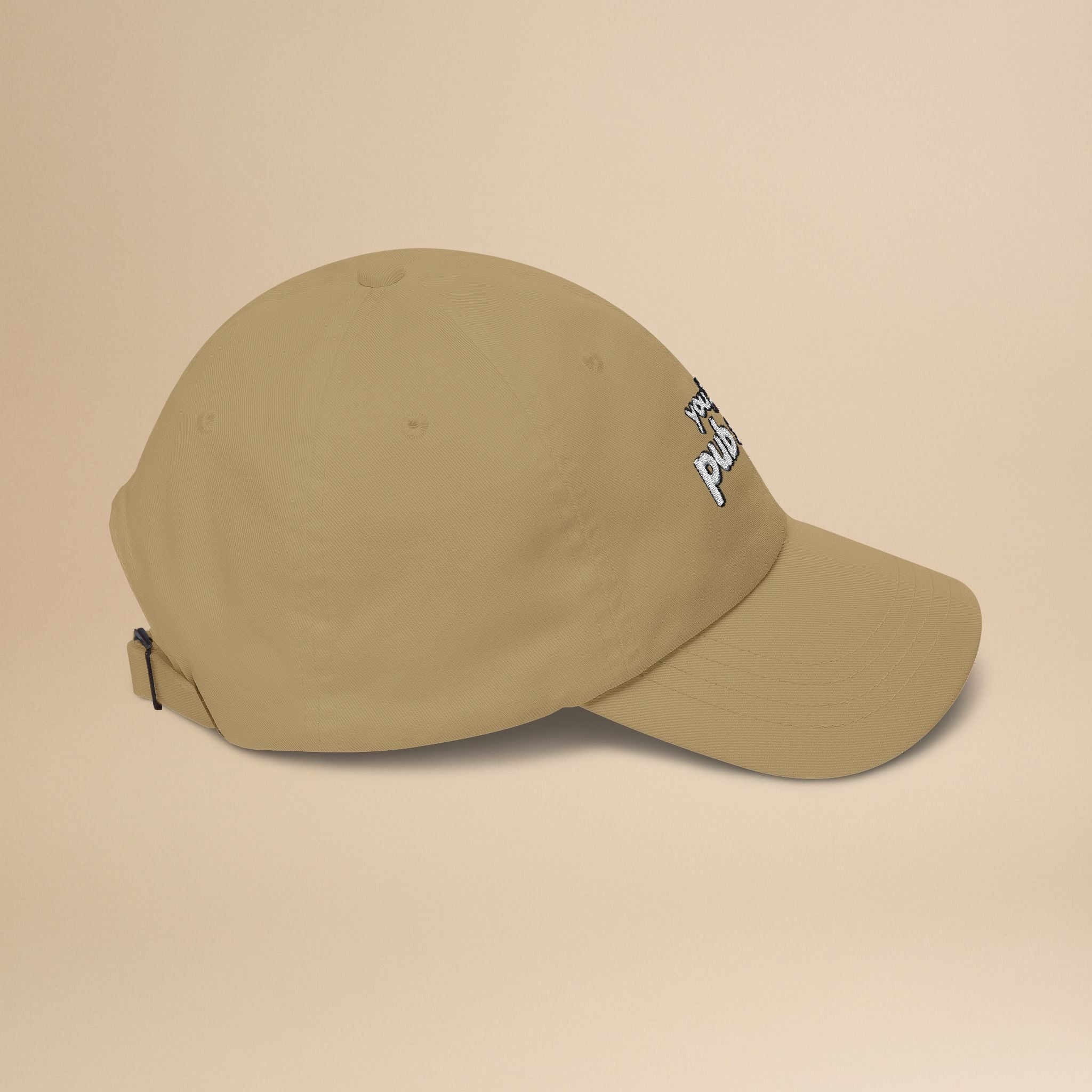 Embroidered cotton Florida Pub Sub Sandwich cap with "You Had Me At Pub Sub" design, stylish printify hat for casual wear