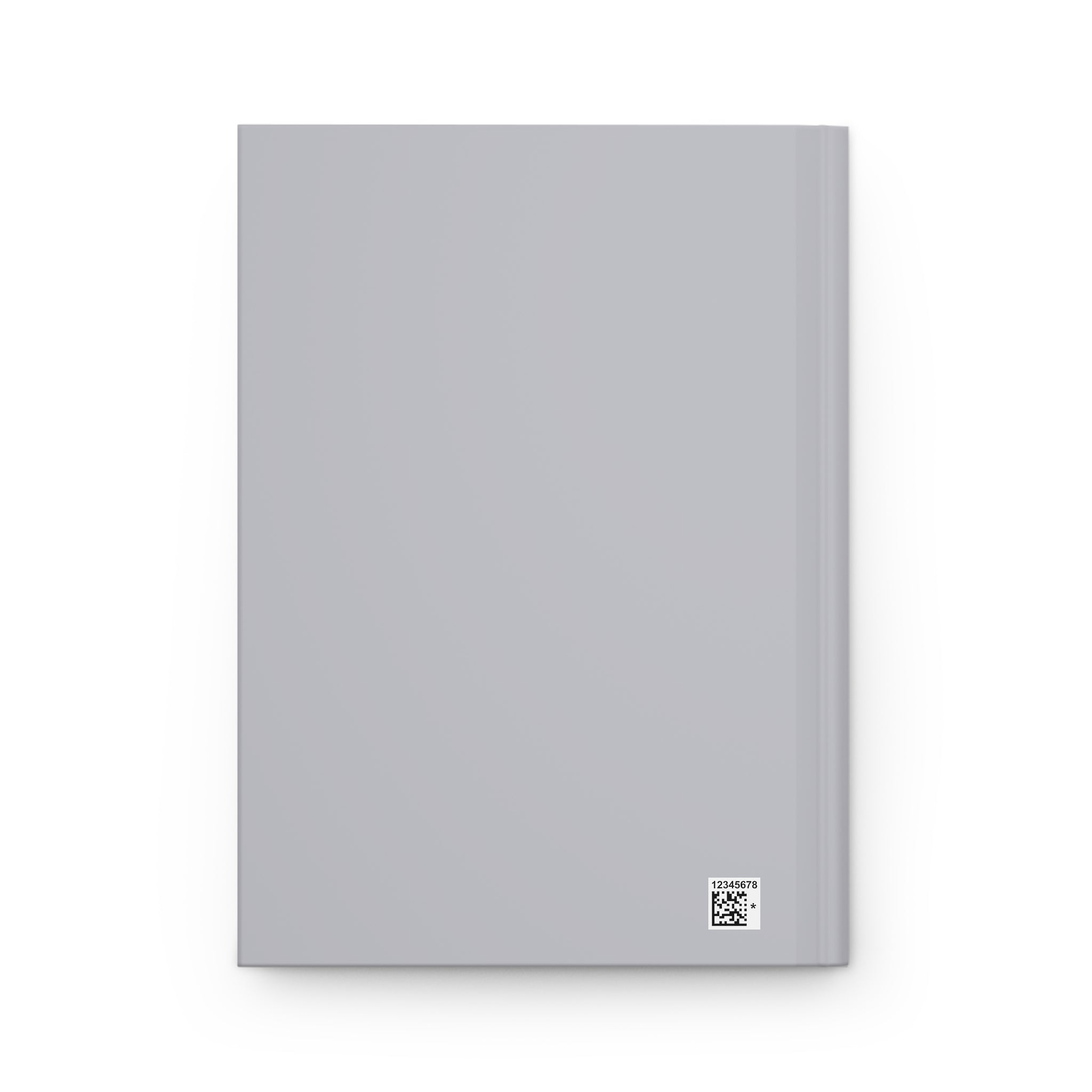 Custom Morning Pages Journal Vol. 03 hardcover with minimalist design, personalized guided reflection notebook by Printify.