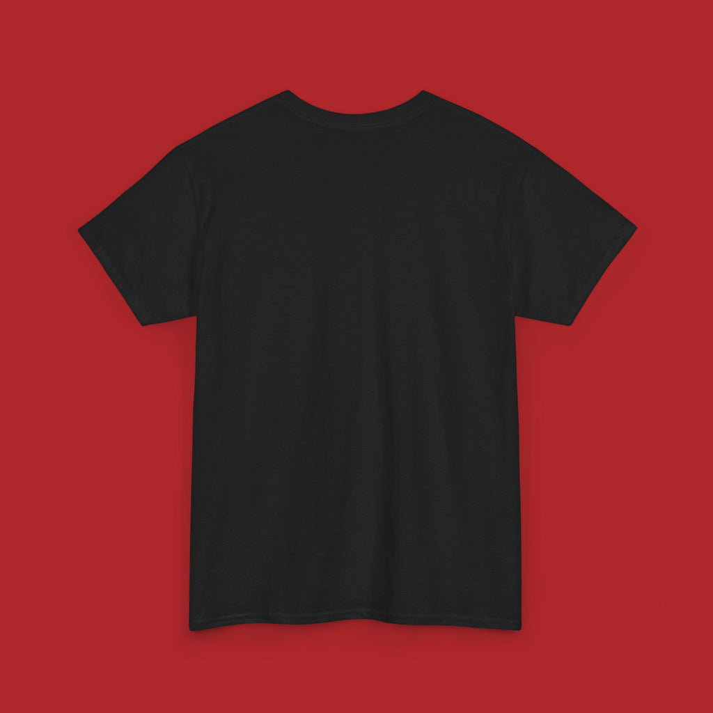 Premium cotton T-shirt with "Now I'm Mr. Charisma" and Dracula lyrics design, featuring bold text and graphic artwork.