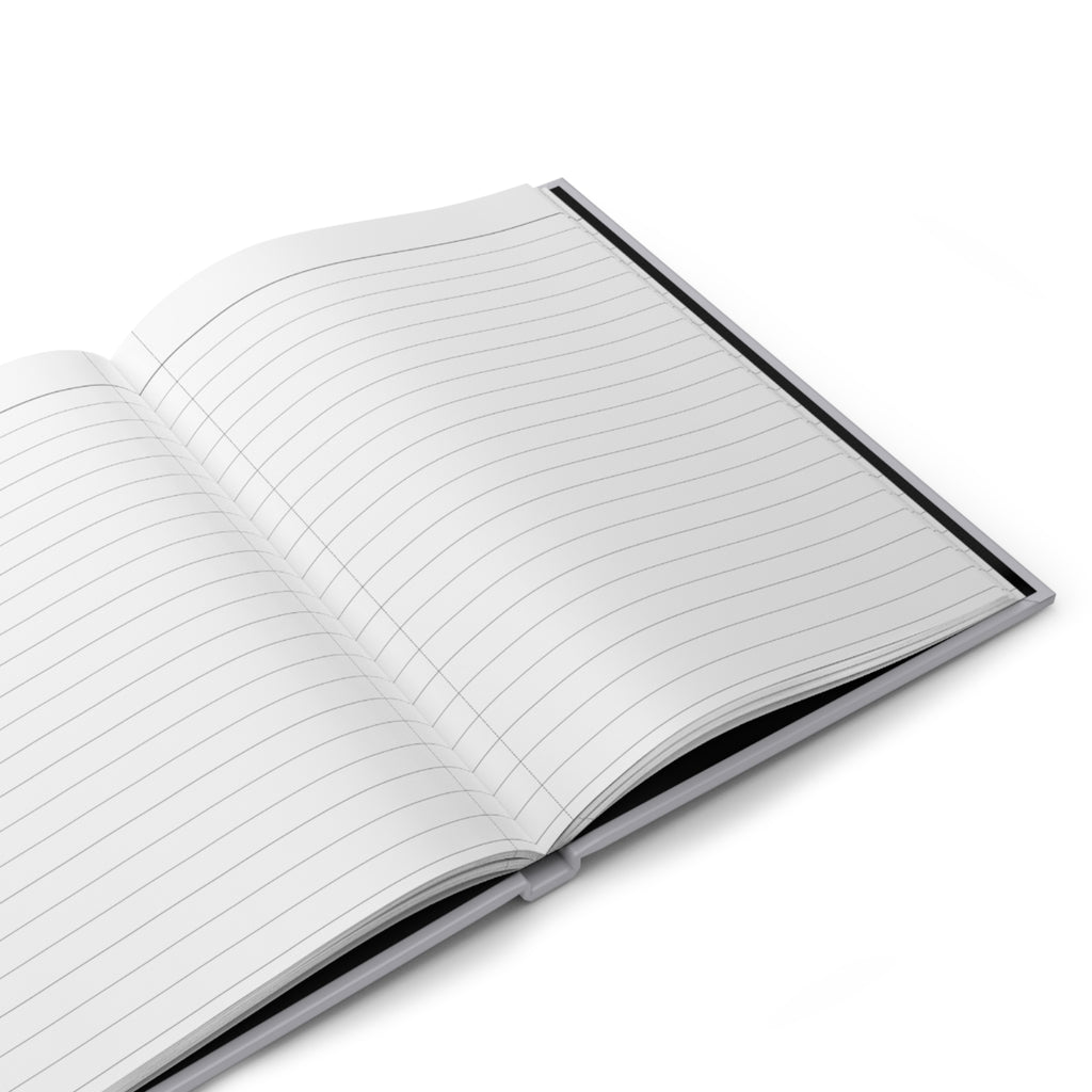 Custom Morning Pages Journal Vol. 03 by Printify, hardcover minimalist guided reflection notebook for personal journaling.