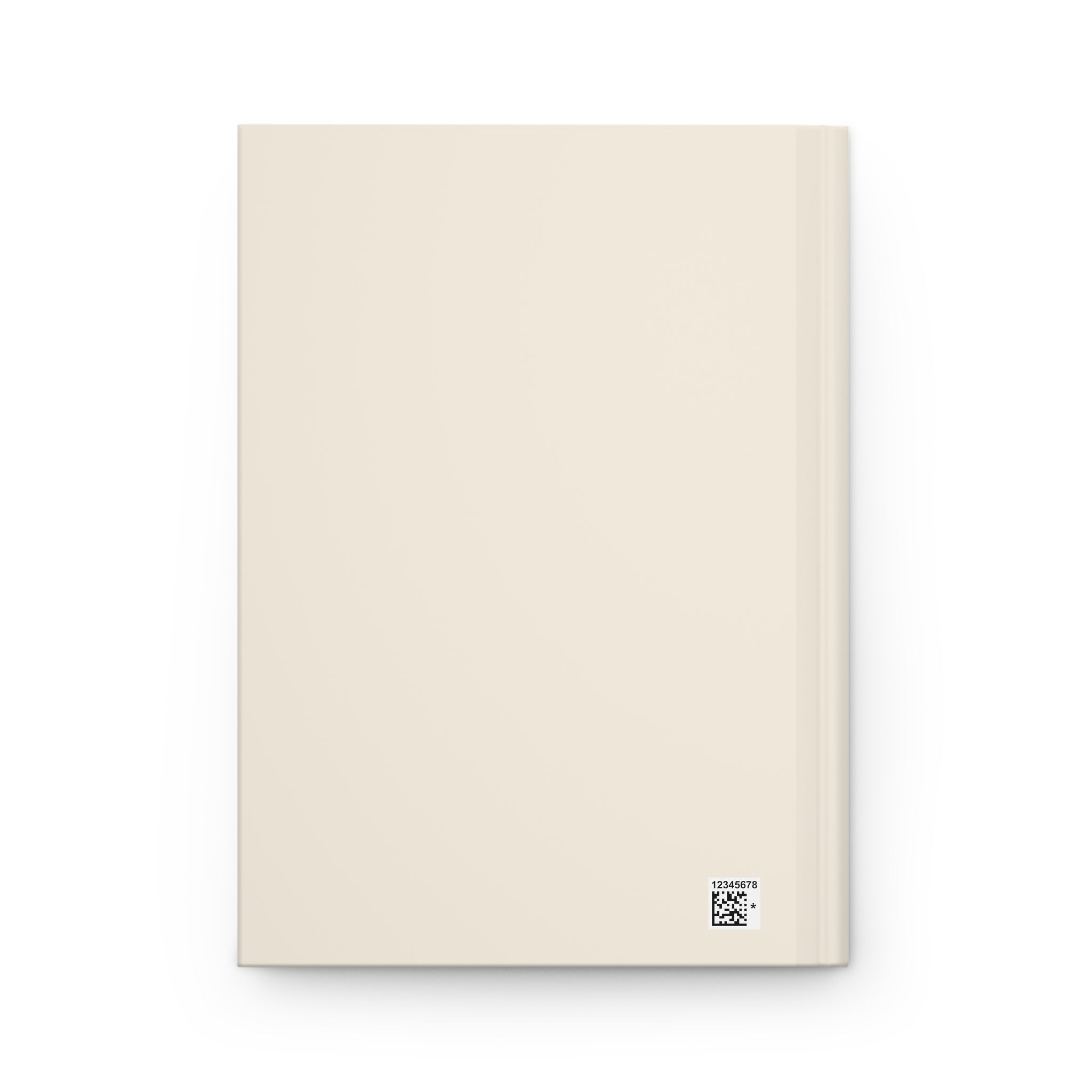 Custom Morning Pages Journal Vol. 2 with hardcover, minimalist design, personalized guided reflection notebook by Printify.