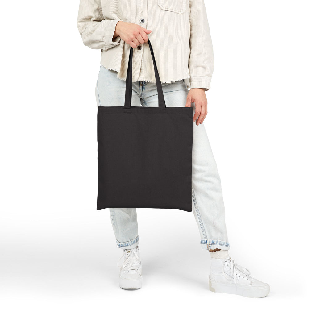 Social Justice tote bag featuring Lady Justice design and the quote "If you are neutral you have chosen the oppressors" by Printify.