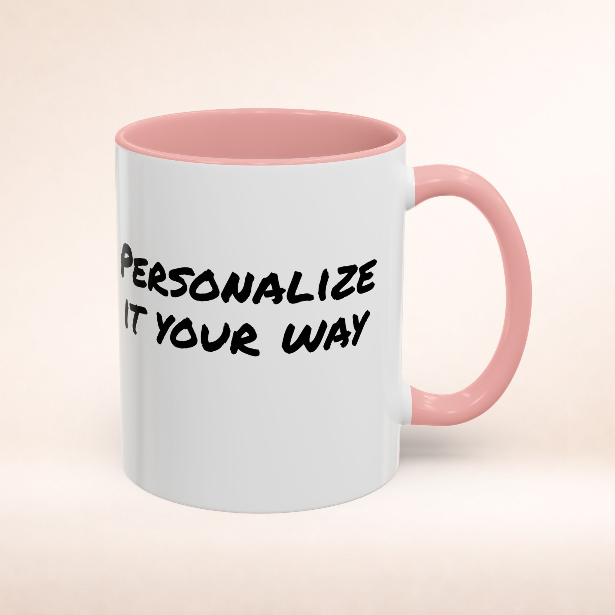 Friends-inspired funny "The Routine" accent coffee mug with playful design, perfect for fans of the TV show.