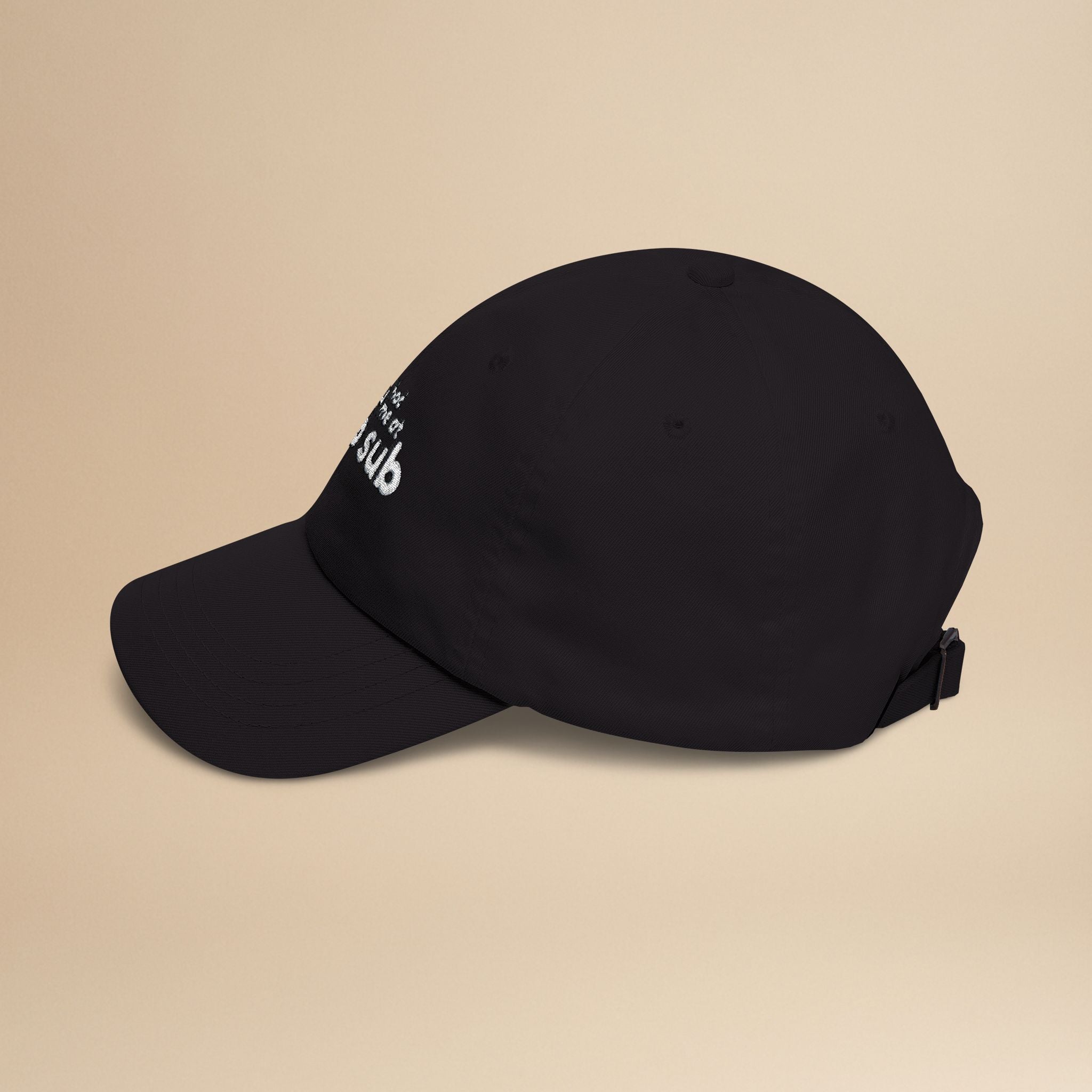 Embroidered cotton Florida pub sub hat with "You Had Me At Pub Sub" design, stylish casual cap by Printify.