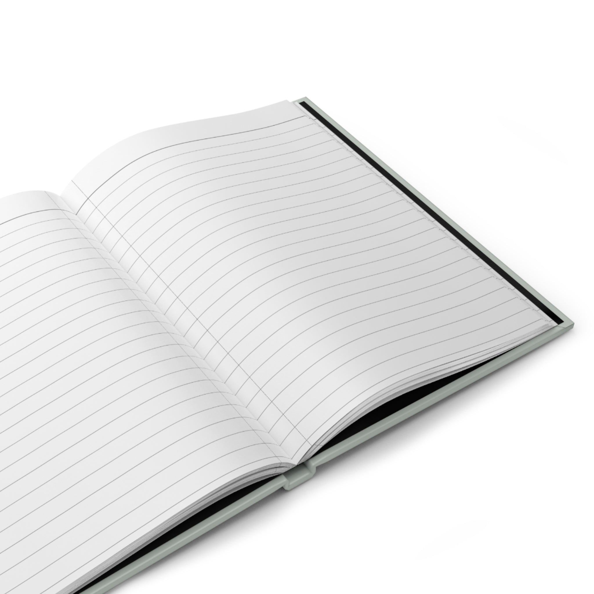Custom Morning Pages Journal Vol. 01 hardcover personalized guided reflection notebook with minimalist design by Printify.
