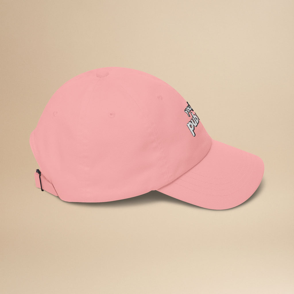 Embroidered cotton Florida Pub Sub Sandwich hat featuring the humorous "You Had Me At Pub Sub" design by Printify.