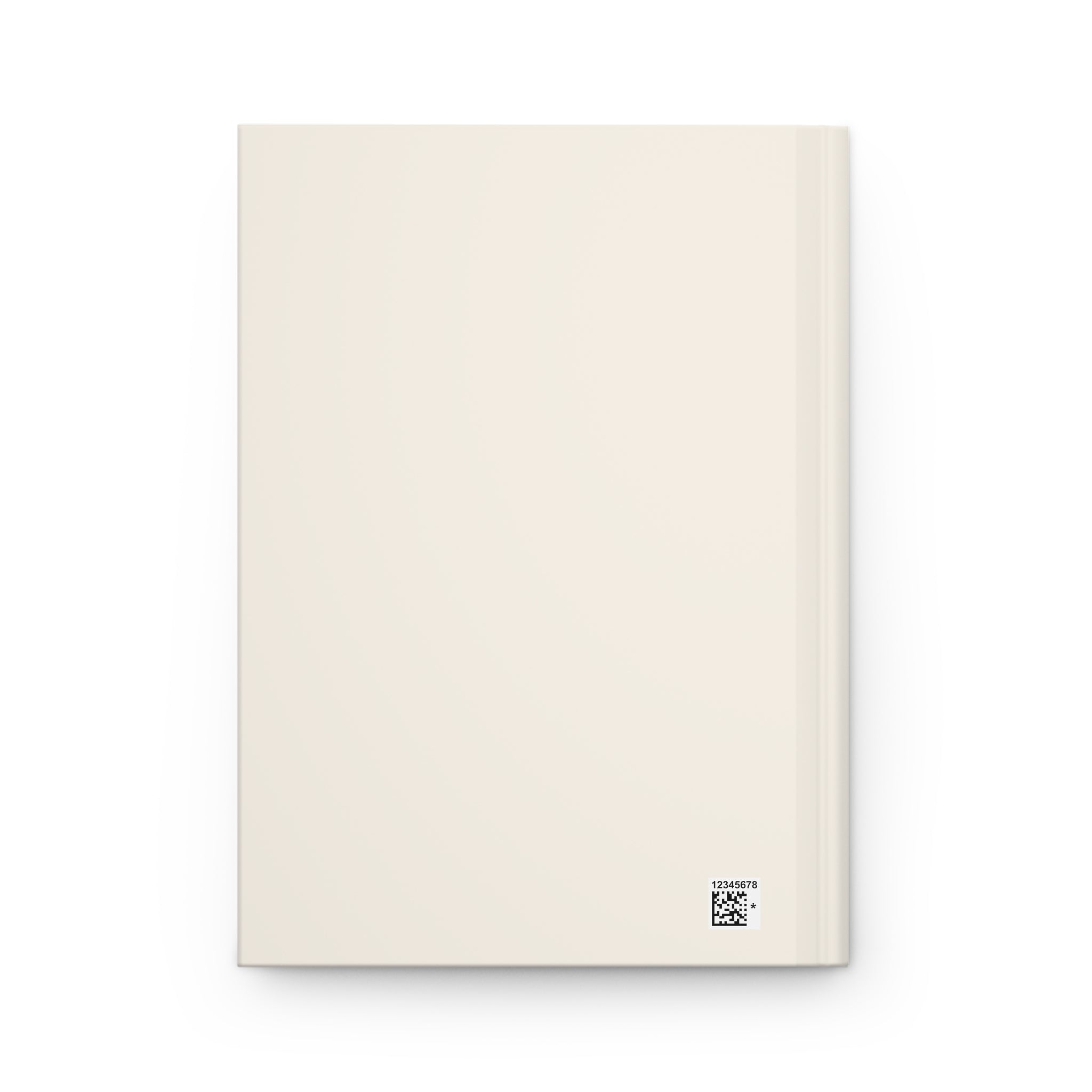 Personalized hardcover journal with "Delusional but Hopeful Morning Pages" title, designed for manifestation and reflection.