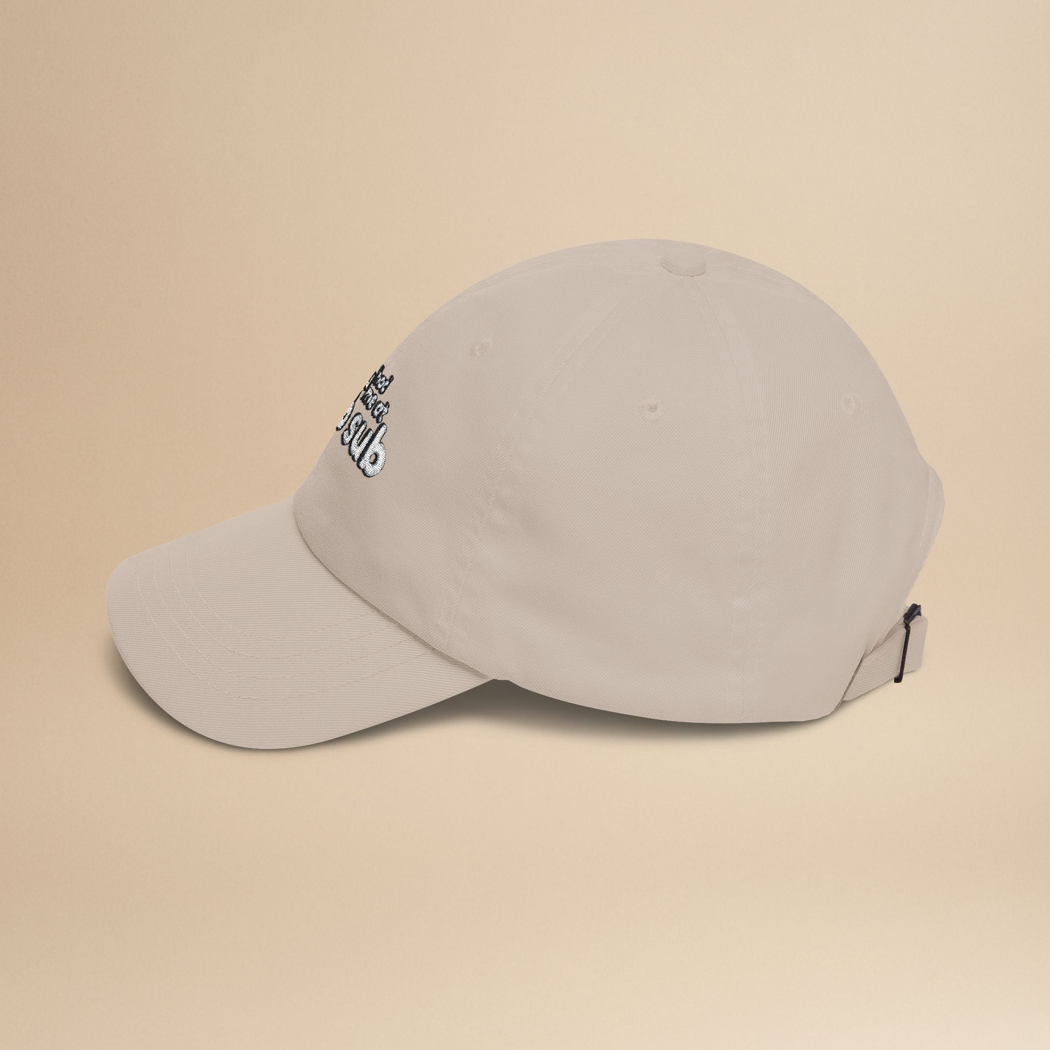 Embroidered cotton Florida pub sub sandwich hat with "You Had Me At Pub Sub" design, stylish casual cap by Printify.